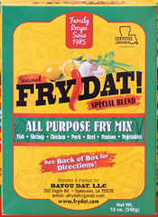 Fry Dat All Purpose Fry Mix 12oz (OUT OF STOCK)